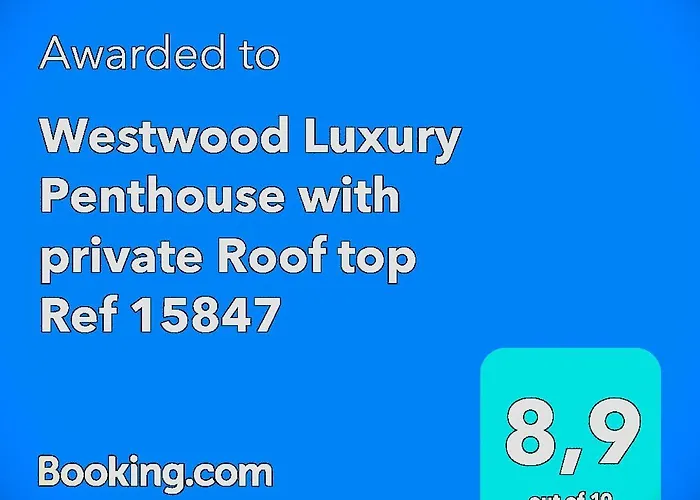 Westwood Luxury Penthouse With Private Roof Top Ref 15847
